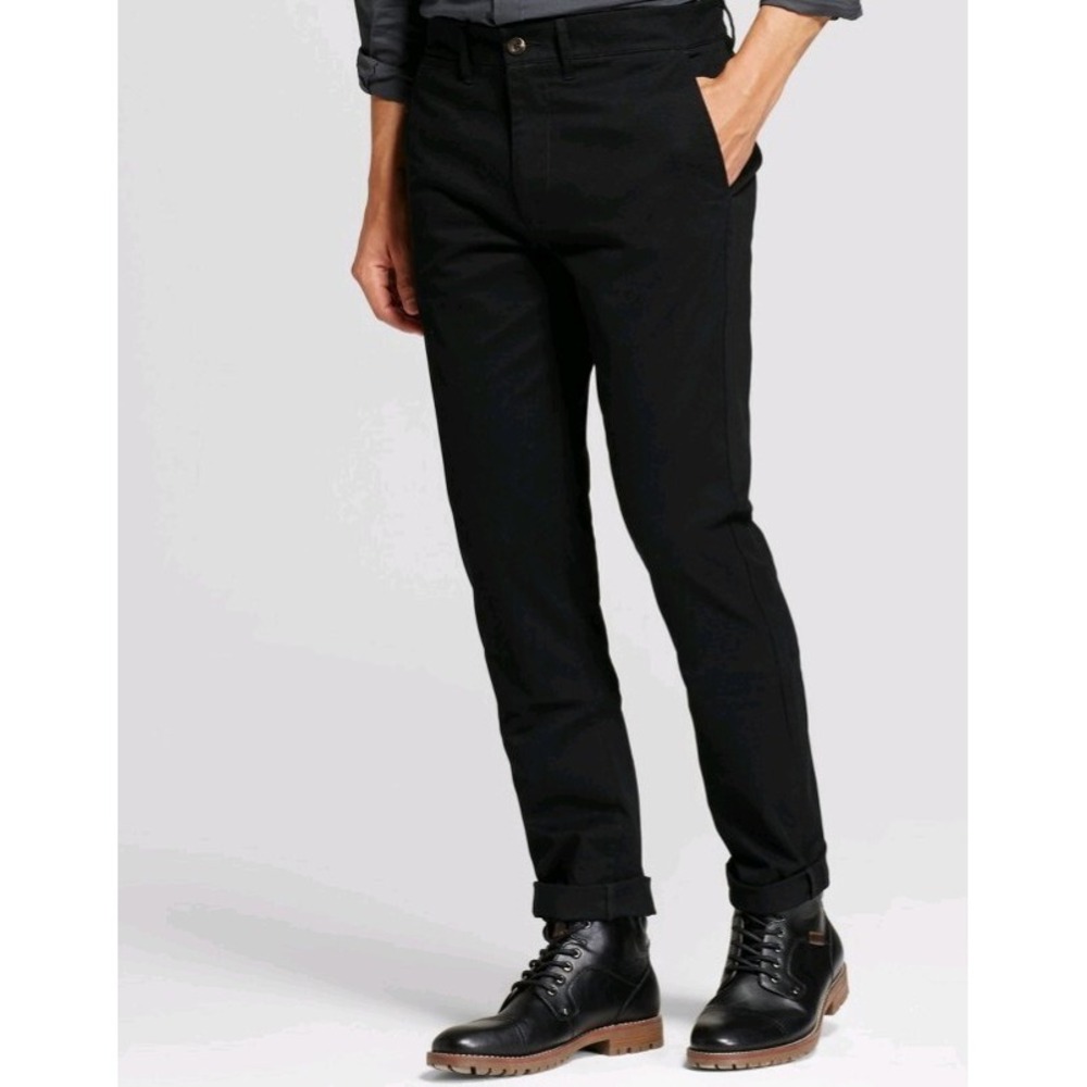 Pants GOODFELLOW & CO The Every Wear Chino Size 33 x 32 MSRP $30.00 black